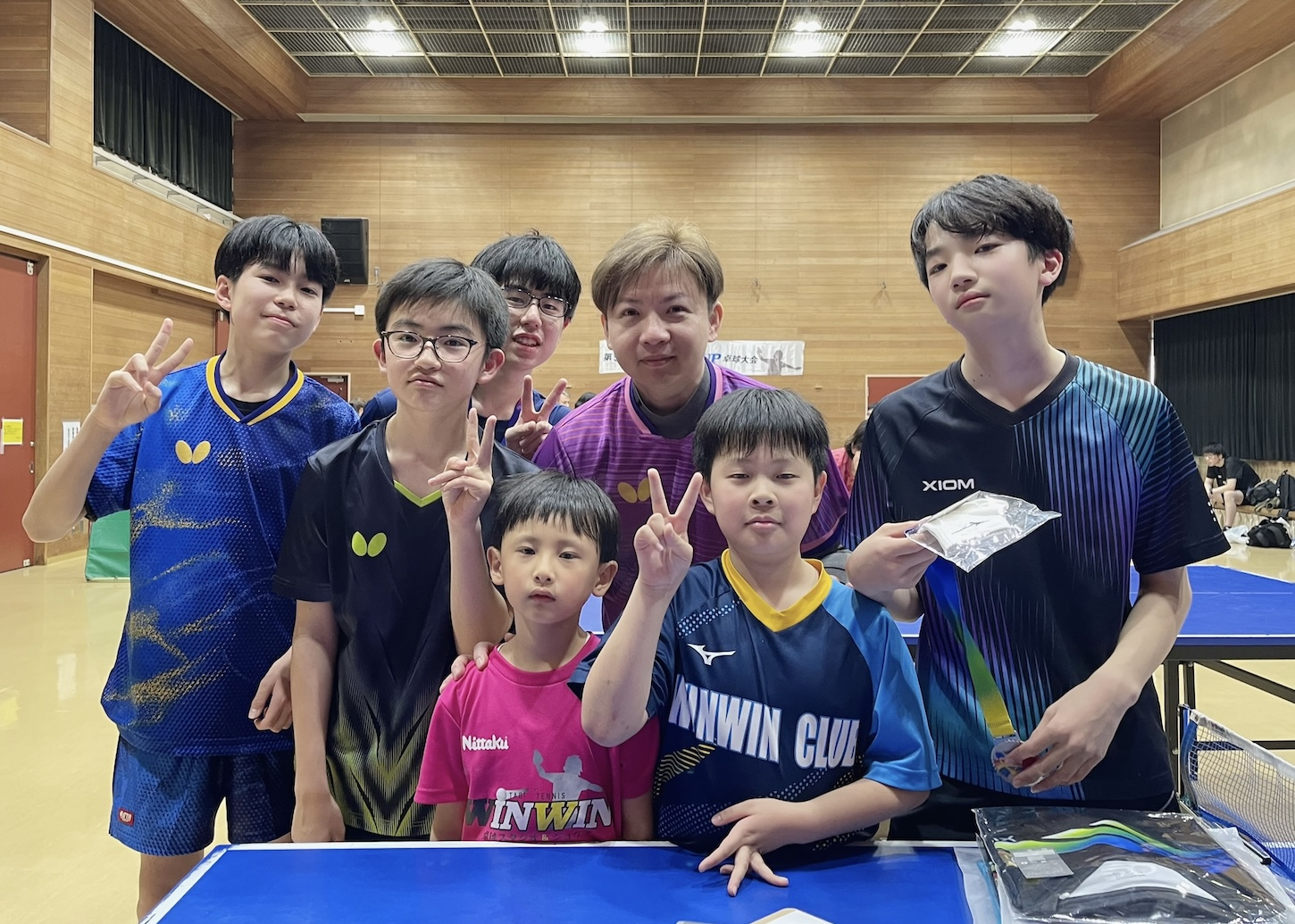 Eブロックジュニア選手たち